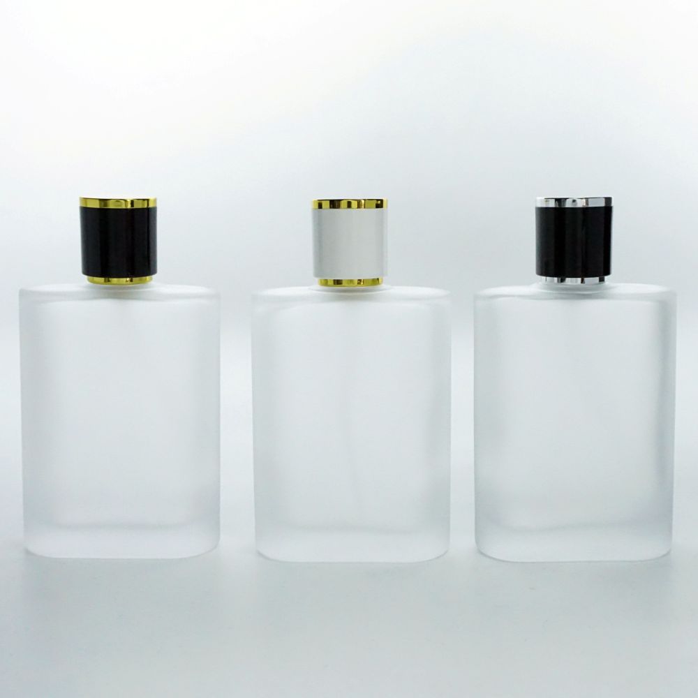FOB-100 * 100 ML OVAL BUZLAMALI PARFÜM ŞİŞESİ