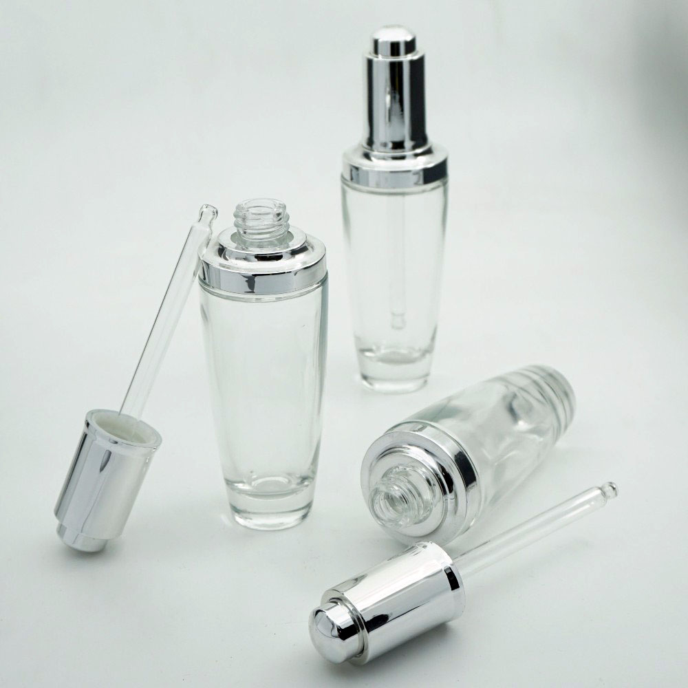 FOKD-40 * 35 ml Özel Kromajlı Damlalıklı Şişe FOKD-40 * 35 ml Özel Kromajlı Damlalıklı Şişe