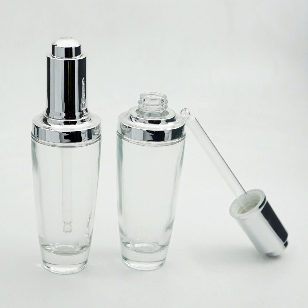 FOKD-40 * 35 ml Özel Kromajlı Damlalıklı Şişe FOKD-40 * 35 ml Özel Kromajlı Damlalıklı Şişe