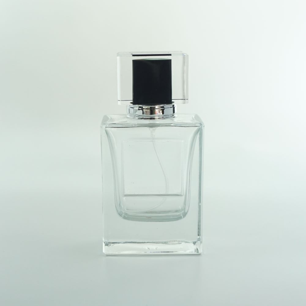 FPD-50 * 50 ml Damla Etiketli Kare Parfüm Şişesi FPD-50 * 50 ml Damla Etiketli Kare Parfüm Şişesi