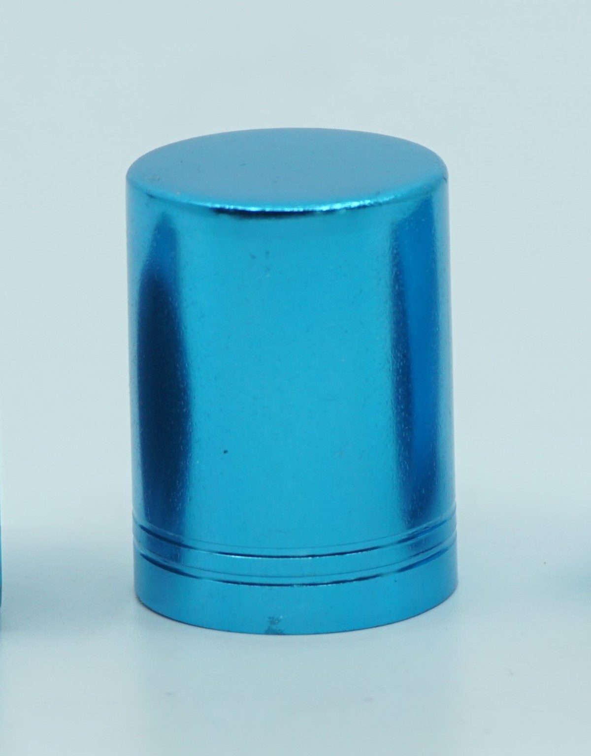 FPK-15 * 15 MM. MAVİ PARLAK METAL MAVİ KAPAK
