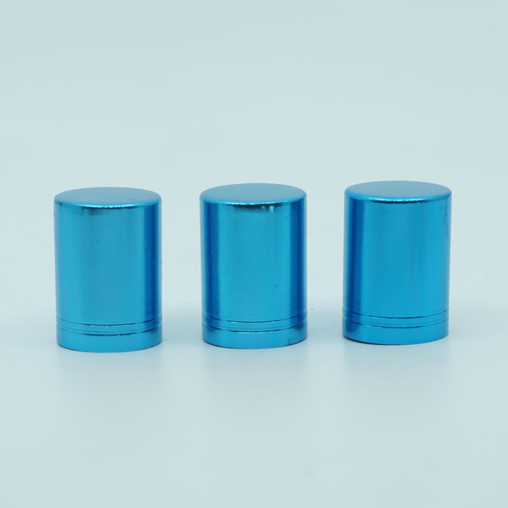 FPK-15 * 15 MM. MAVİ PARLAK METAL MAVİ KAPAK