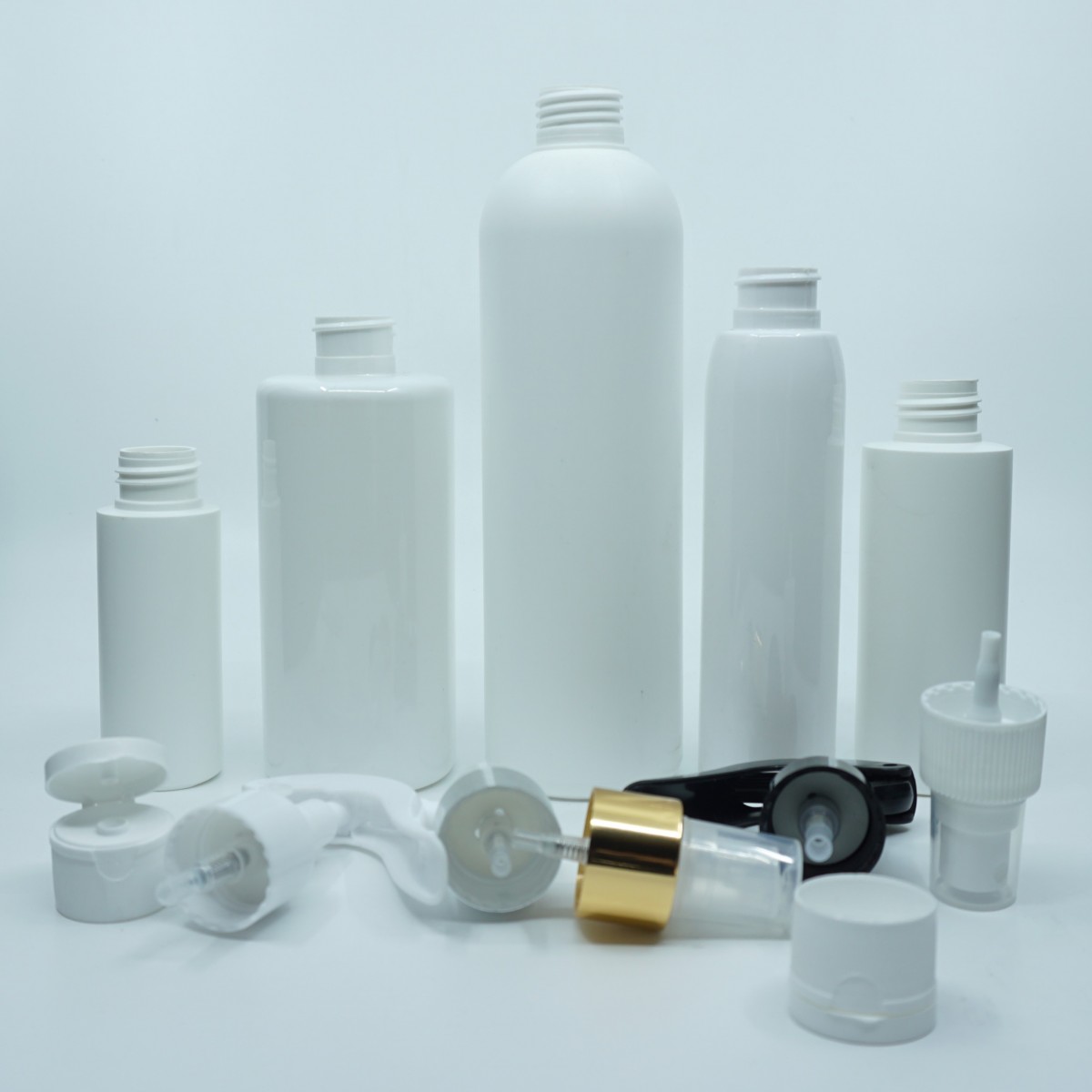 FPLA-250*250 ML BEYAZ PLASTİK AMBALAJ, OVAL MODEL, 24 AĞIZ