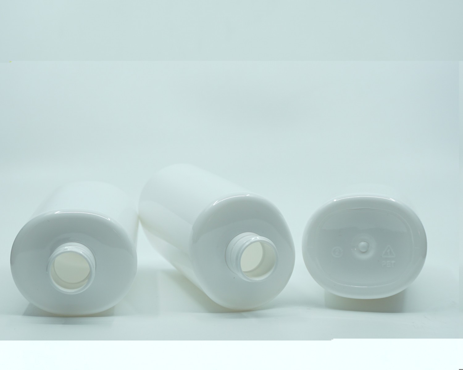 FPLA-250*250 ML BEYAZ PLASTİK AMBALAJ, OVAL MODEL, 24 AĞIZ