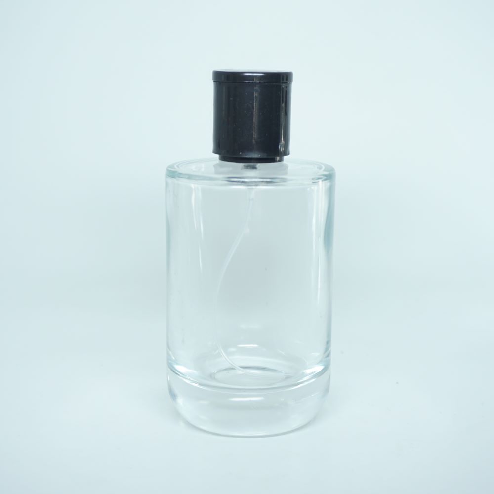 FPS-100 * 100 ml Kalın Tabanlı Silindir Parfüm Şişe