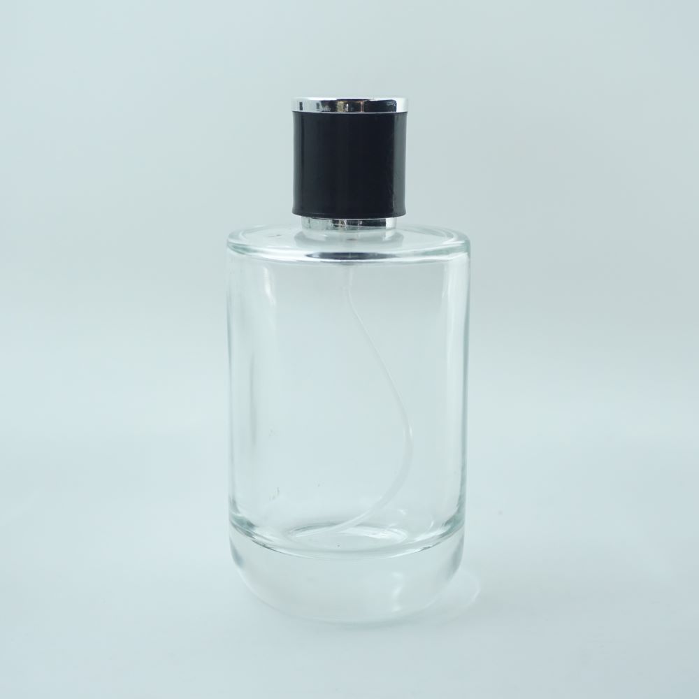 FPS-100 * 100 ml Kalın Tabanlı Silindir Parfüm Şişe