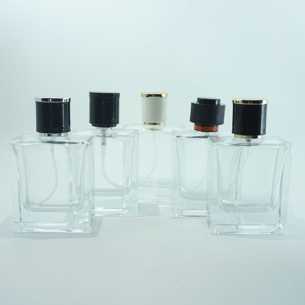 FPU-50 * 50 ml Küçük Kare Parfüm Şişesi