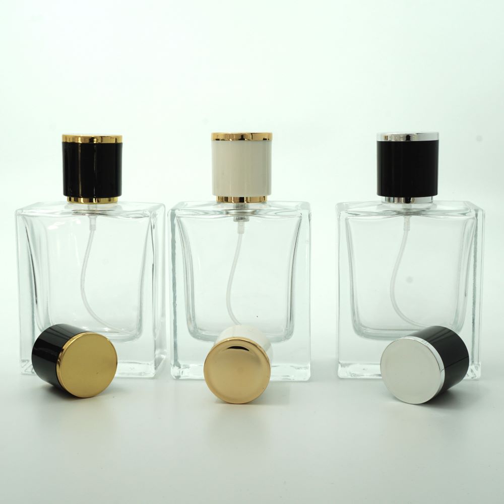 FPU-50 * 50 ml Küçük Kare Parfüm Şişesi FPU-50 * 50 ml Küçük Kare Parfüm Şişesi