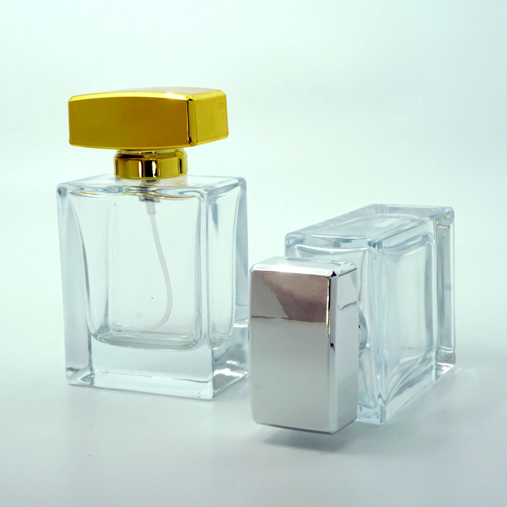 FPU-50 * 50 ml Küçük Kare Parfüm Şişesi