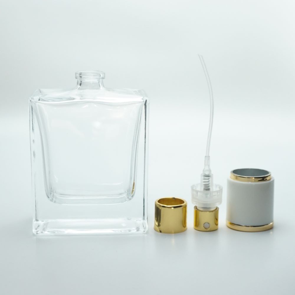 FPU-50 * 50 ml Küçük Kare Parfüm Şişesi