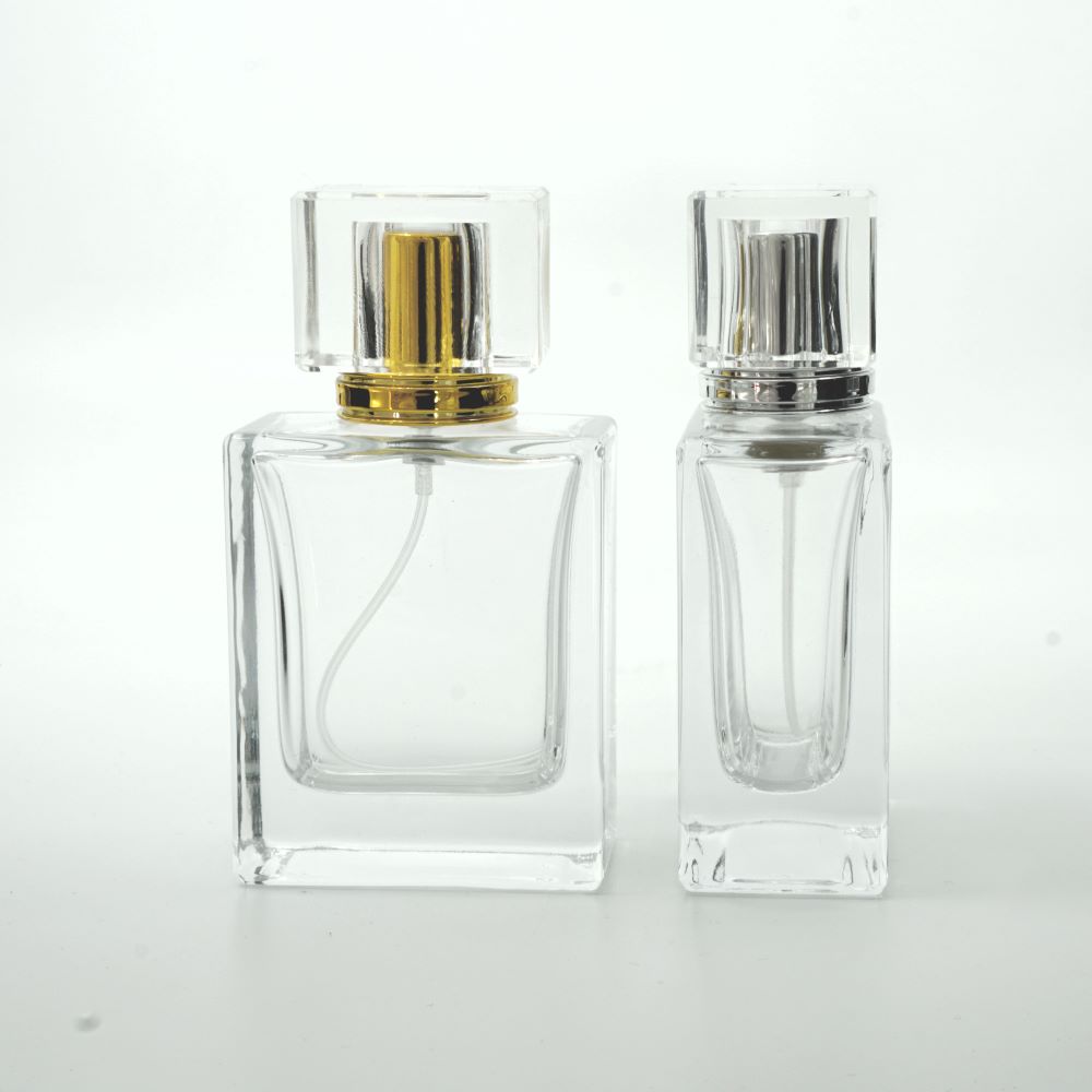 FPU-50 * 50 ml Küçük Kare Parfüm Şişesi FPU-50 * 50 ml Küçük Kare Parfüm Şişesi