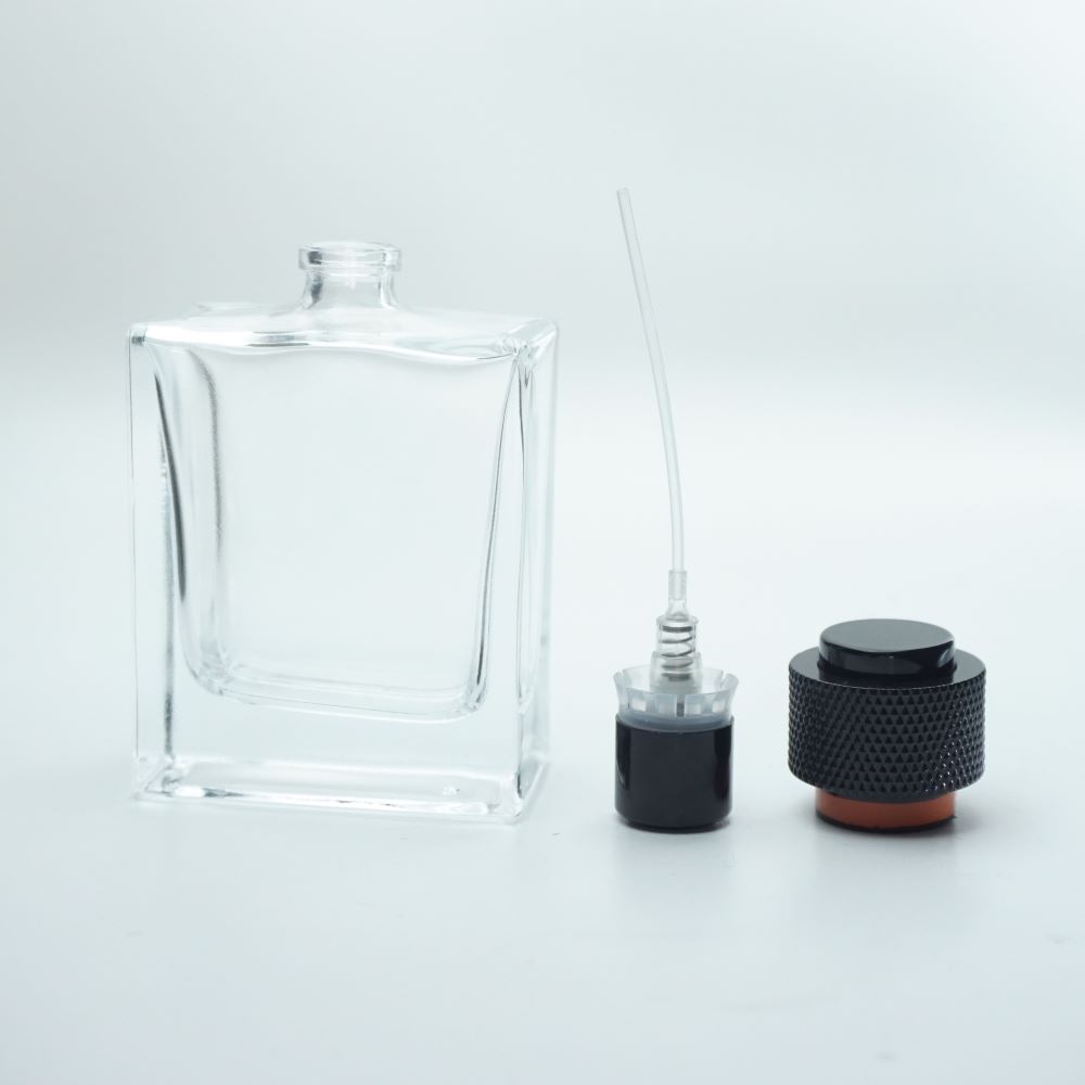 FPU-50 * 50 ml Küçük Kare Parfüm Şişesi