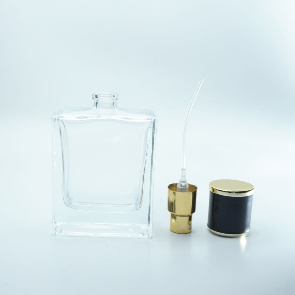FPU-50 * 50 ml Küçük Kare Parfüm Şişesi
