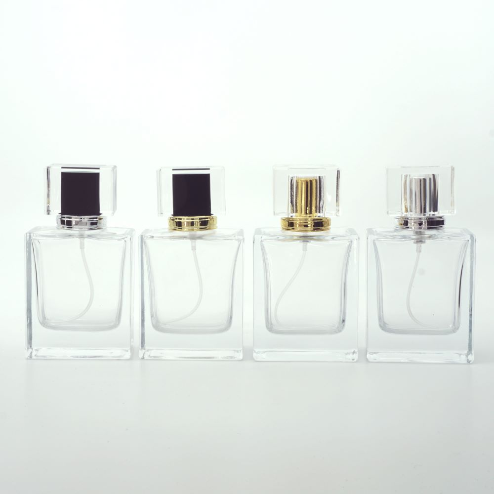 FPU-50 * 50 ml Küçük Kare Parfüm Şişesi