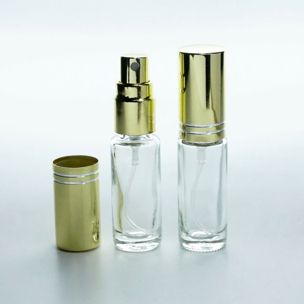 FRM-03 * 3 ML SPREY TESTER ŞİŞE, VİDALI, METAL VALF, METAL KAPAK