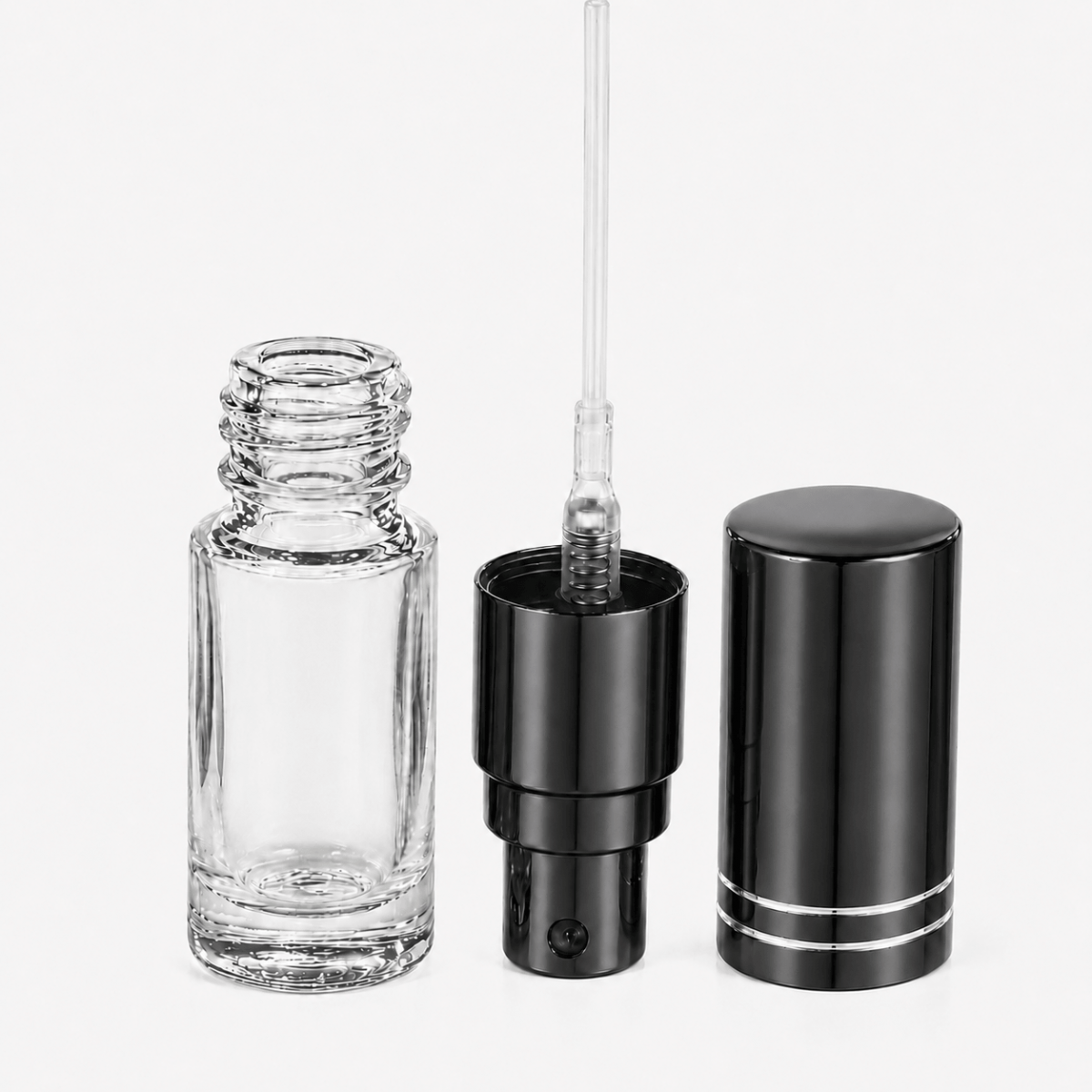 FRM-03 * 3 ML SPREY TESTER ŞİŞE, VİDALI, METAL VALF, METAL KAPAK FRM-03 * 3 ML SPREY TESTER ŞİŞE, VİDALI, METAL VALF, METAL KAPAK