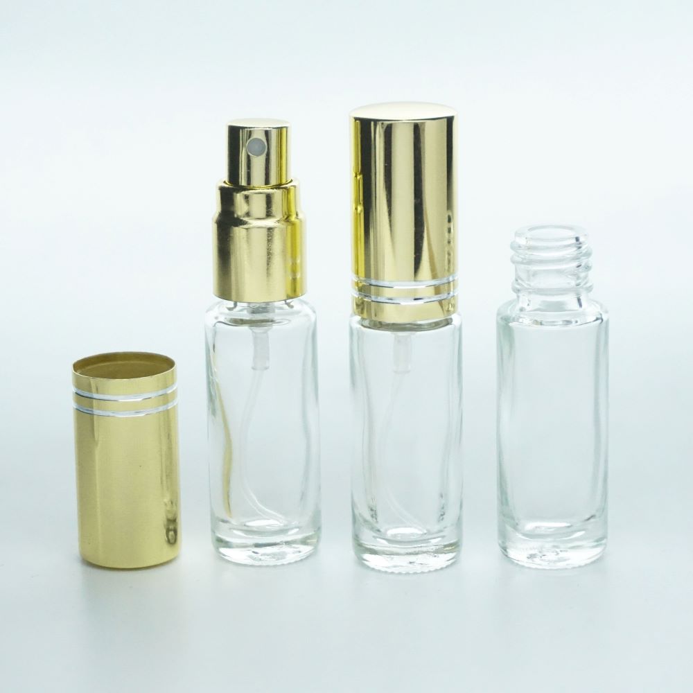 FRM-03 * 3 ML SPREY TESTER ŞİŞE, VİDALI, METAL VALF, METAL KAPAK