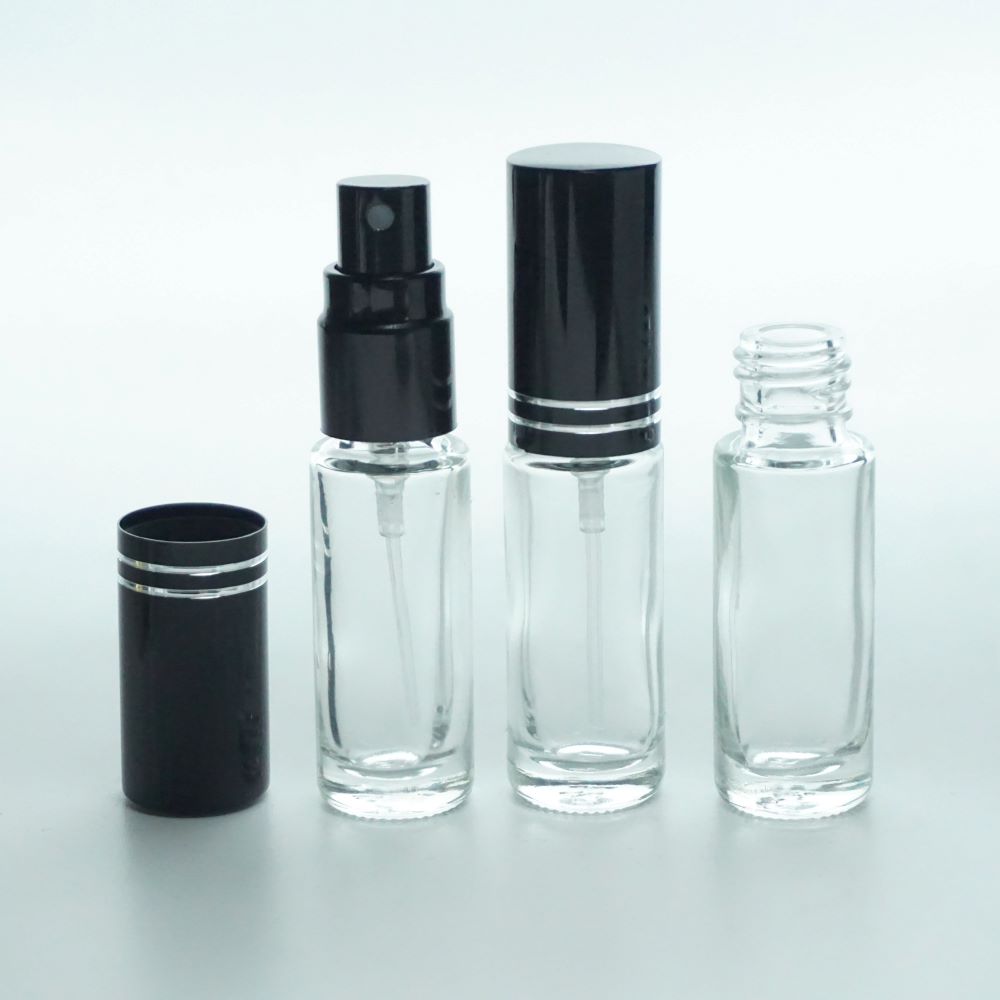 FRM-03 * 3 ML SPREY TESTER ŞİŞE, VİDALI, METAL VALF, METAL KAPAK