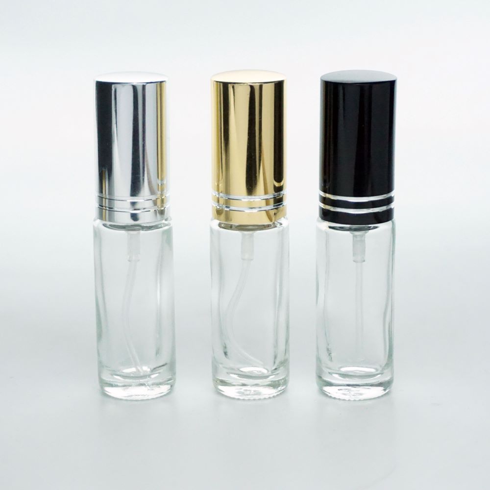 FRM-03 * 3 ML SPREY TESTER ŞİŞE, VİDALI, METAL VALF, METAL KAPAK