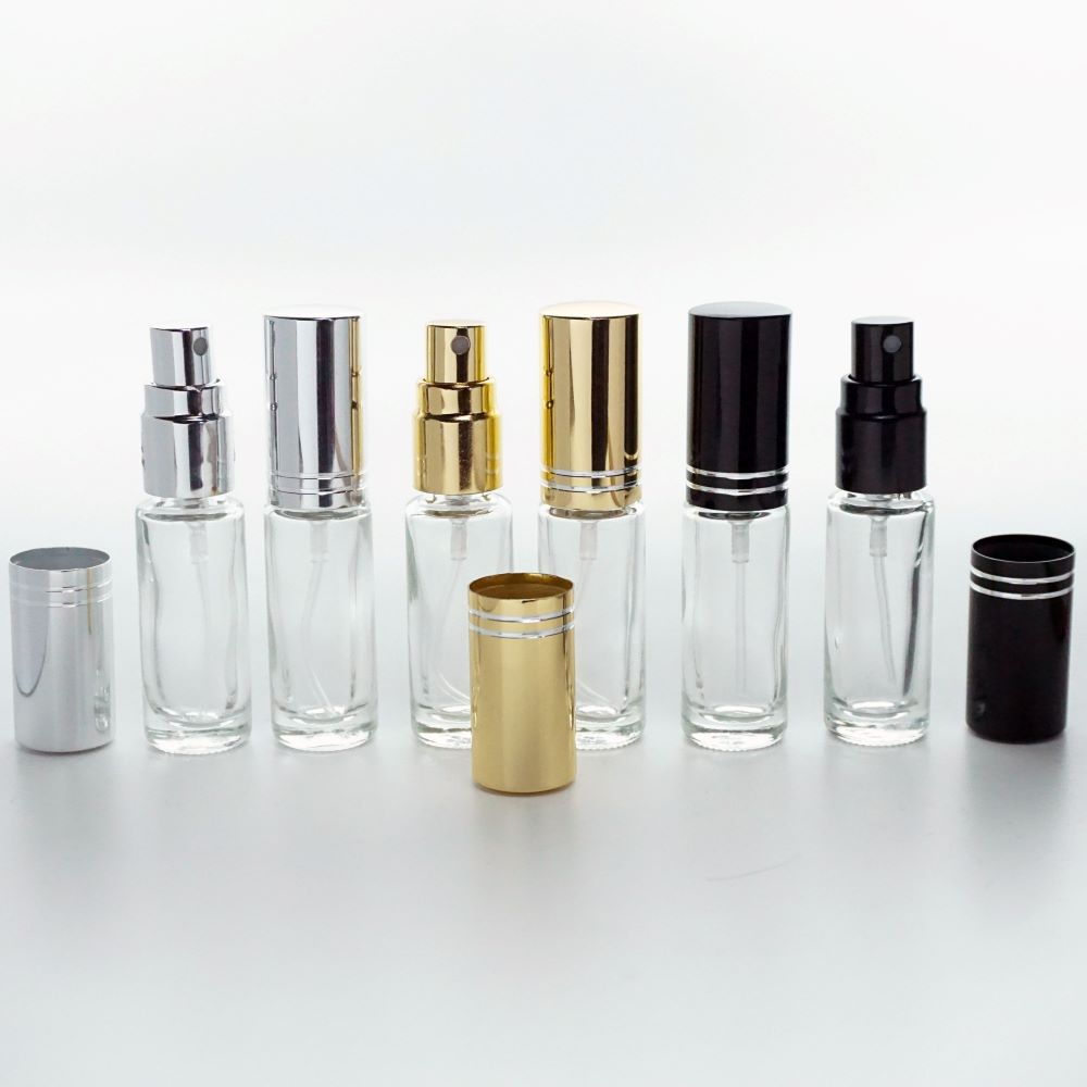 FRM-03 * 3 ML SPREY TESTER ŞİŞE, VİDALI, METAL VALF, METAL KAPAK