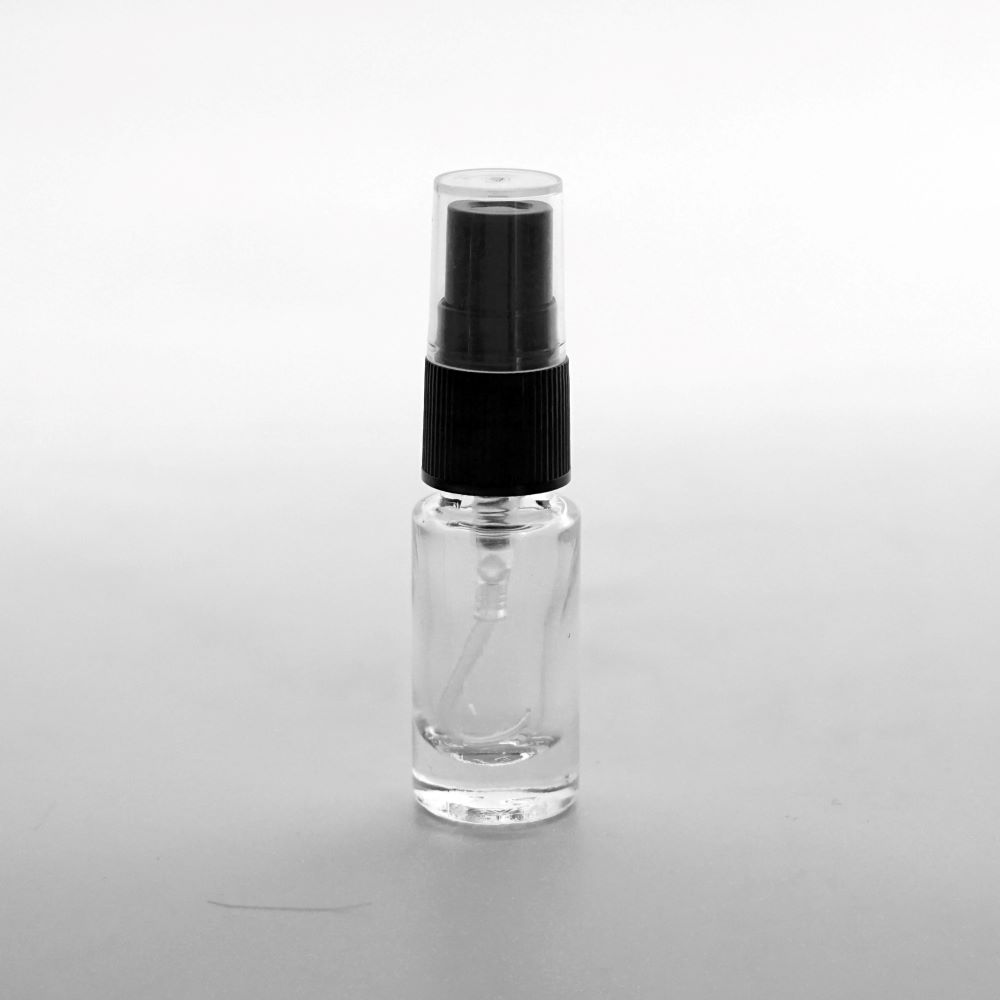 FRP-03 * 3 ML SPREY TESTER ŞİŞE, VİDALI, PLASTİK VALF, PLASTİK KAPAK