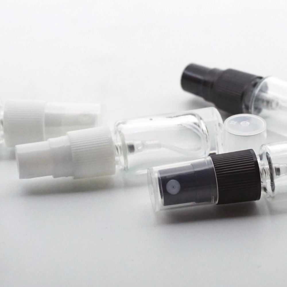 FRP-03 * 3 ML SPREY TESTER ŞİŞE, VİDALI, PLASTİK VALF, PLASTİK KAPAK FRP-03 * 3 ML SPREY TESTER ŞİŞE, VİDALI, PLASTİK VALF, PLASTİK KAPAK