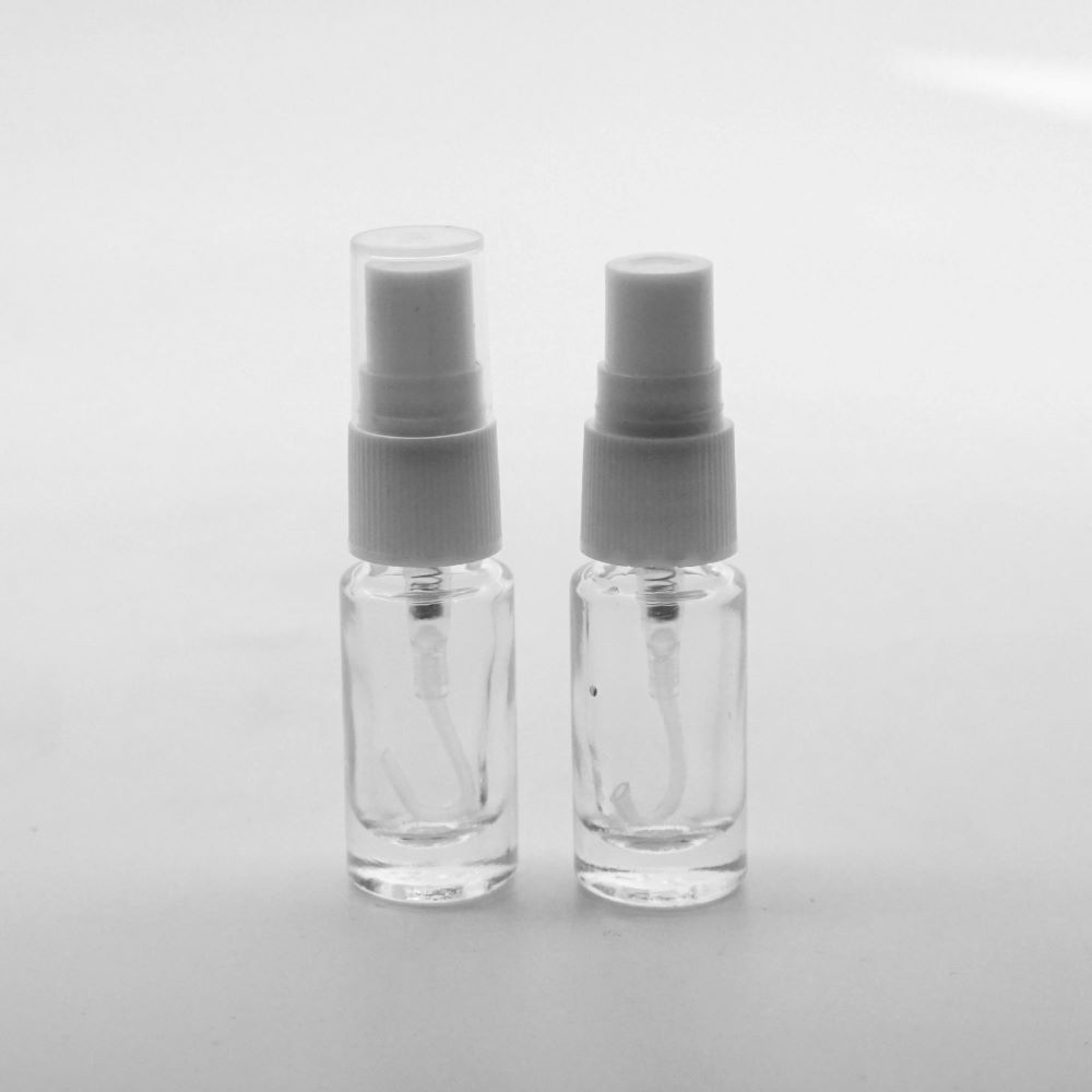 FRP-03 * 3 ML SPREY TESTER ŞİŞE, VİDALI, PLASTİK VALF, PLASTİK KAPAK