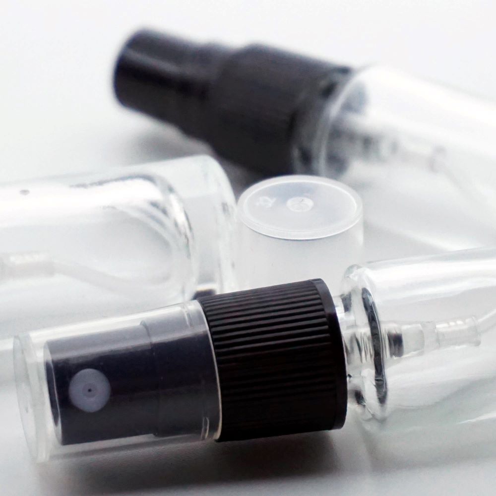 FRP-03 * 3 ML SPREY TESTER ŞİŞE, VİDALI, PLASTİK VALF, PLASTİK KAPAK FRP-03 * 3 ML SPREY TESTER ŞİŞE, VİDALI, PLASTİK VALF, PLASTİK KAPAK