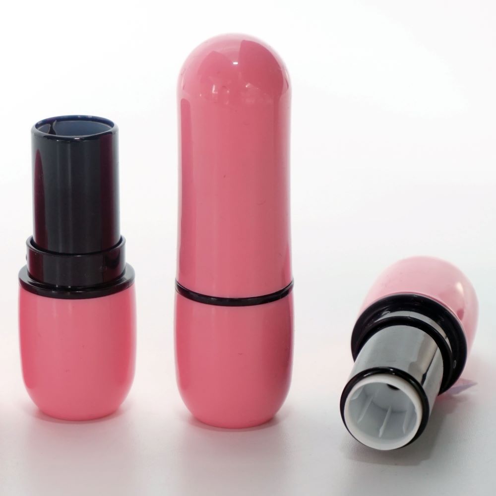 FRUJ-05 * DUDAK BALSAM PEMBE PLASTİK AMBALAJI (LİPSTİCK)