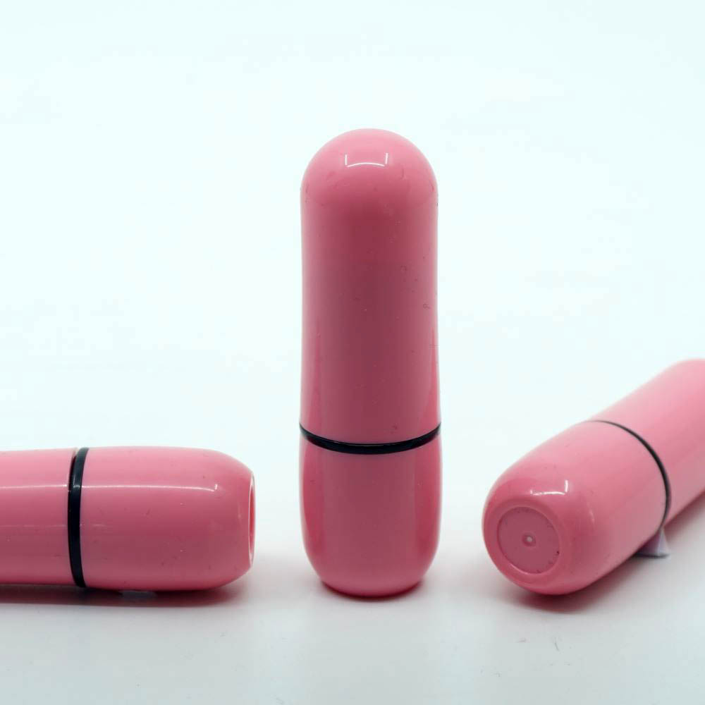 FRUJ-05 * DUDAK BALSAM PEMBE PLASTİK AMBALAJI (LİPSTİCK)
