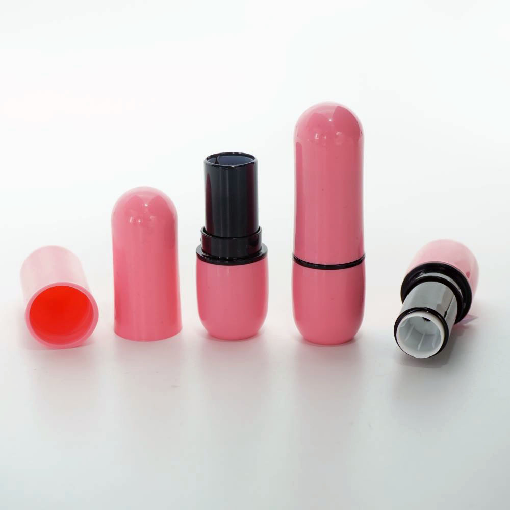 FRUJ-05 * DUDAK BALSAM PEMBE PLASTİK AMBALAJI (LİPSTİCK)