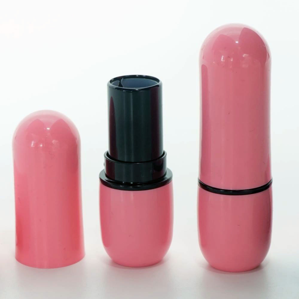 FRUJ-05 * DUDAK BALSAM PEMBE PLASTİK AMBALAJI (LİPSTİCK)