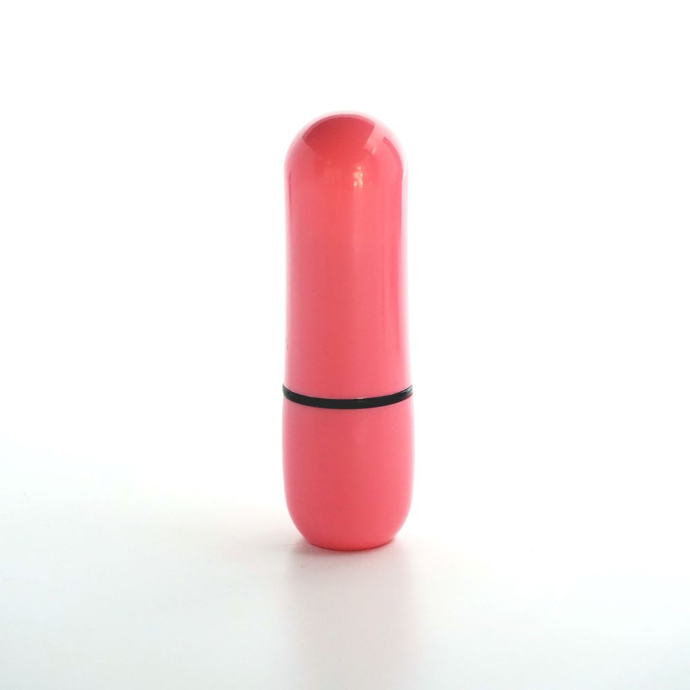 FRUJ-05 * DUDAK BALSAM PEMBE PLASTİK AMBALAJI (LİPSTİCK)