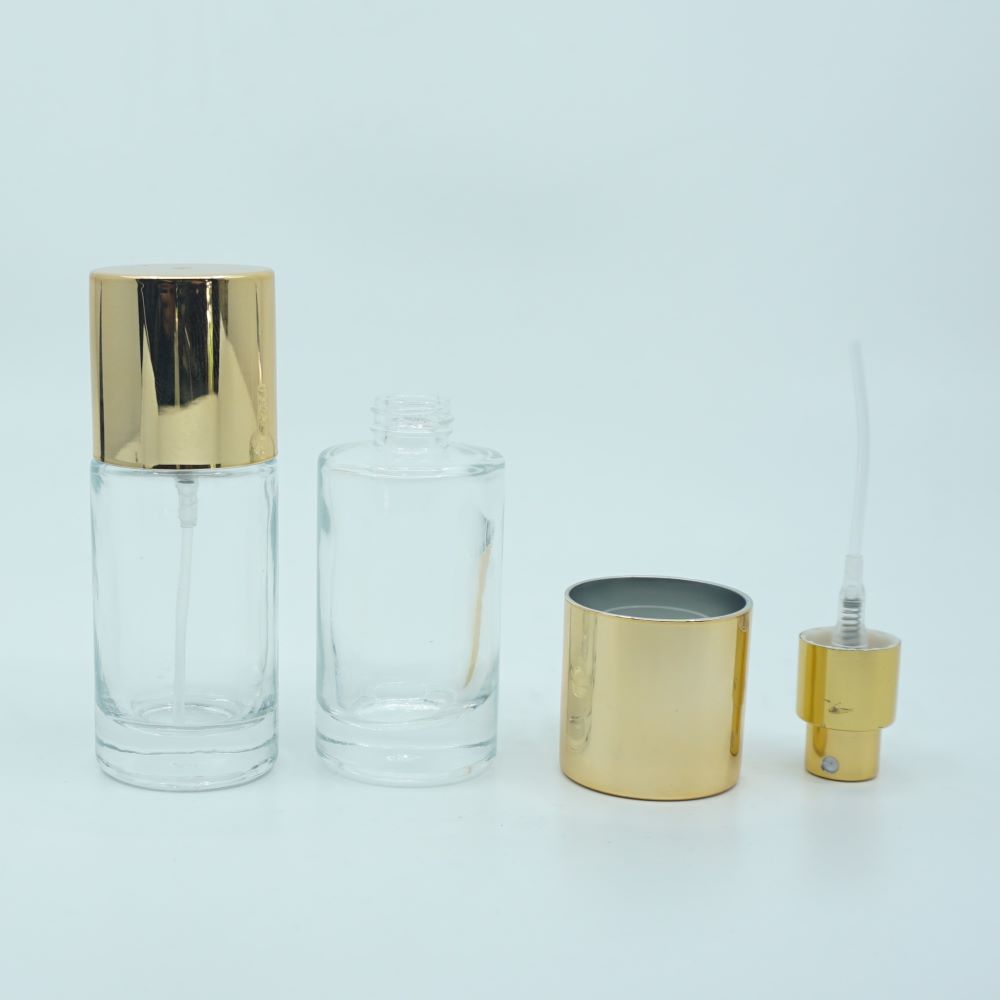 FSA-20 * 20 ml Şeffaf Silindir Parfüm Şişesi FSA-20 * 20 ml Şeffaf Silindir Parfüm Şişesi