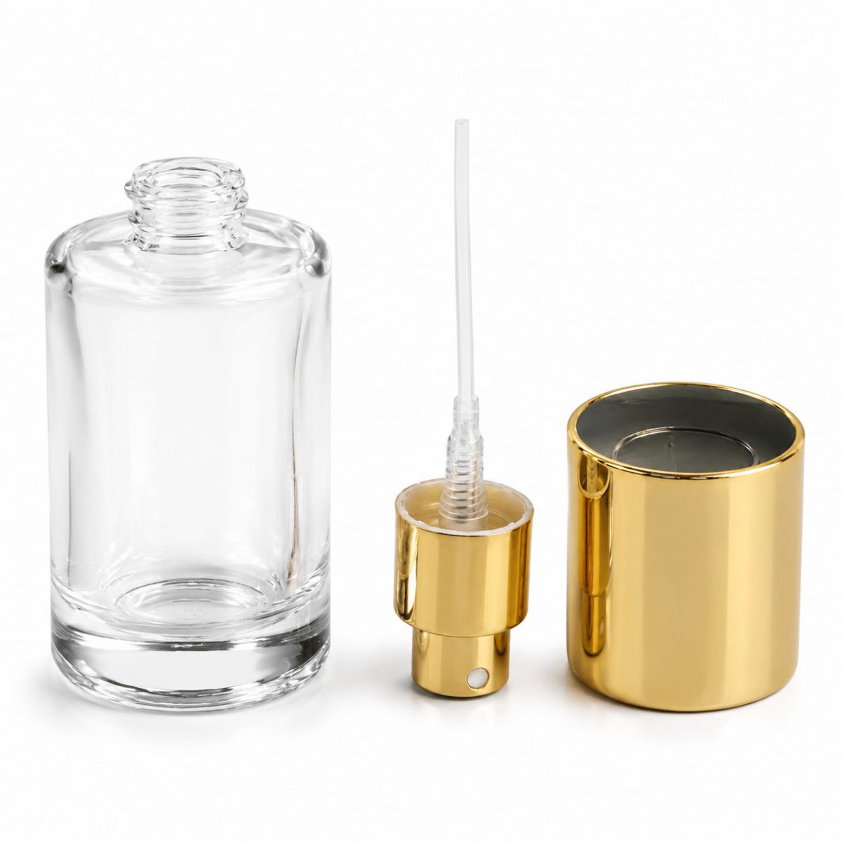 FSA-20 * 20 ml Şeffaf Silindir Parfüm Şişesi FSA-20 * 20 ml Şeffaf Silindir Parfüm Şişesi