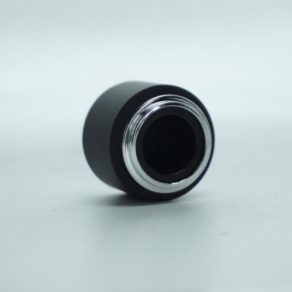 FSKBS-15 * 15 MM KOLAY KAPAMA SİYAH PLASTİK GÜMÜŞ BÜYÜK SİLİNDİR KAPAK