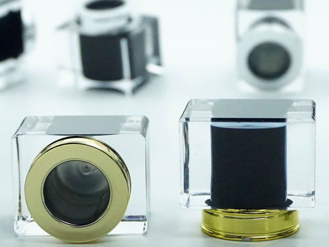 FSKY-15 * 15 MM KOLAY KAPAMA KARE SURLYN GOLD KAPAK