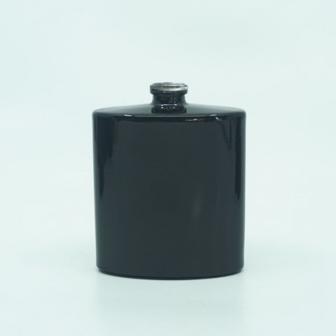 FSPB-50 * 50 ML ÖZEL SİYAH ELİPS MODEL PARFÜM ŞİŞESİ