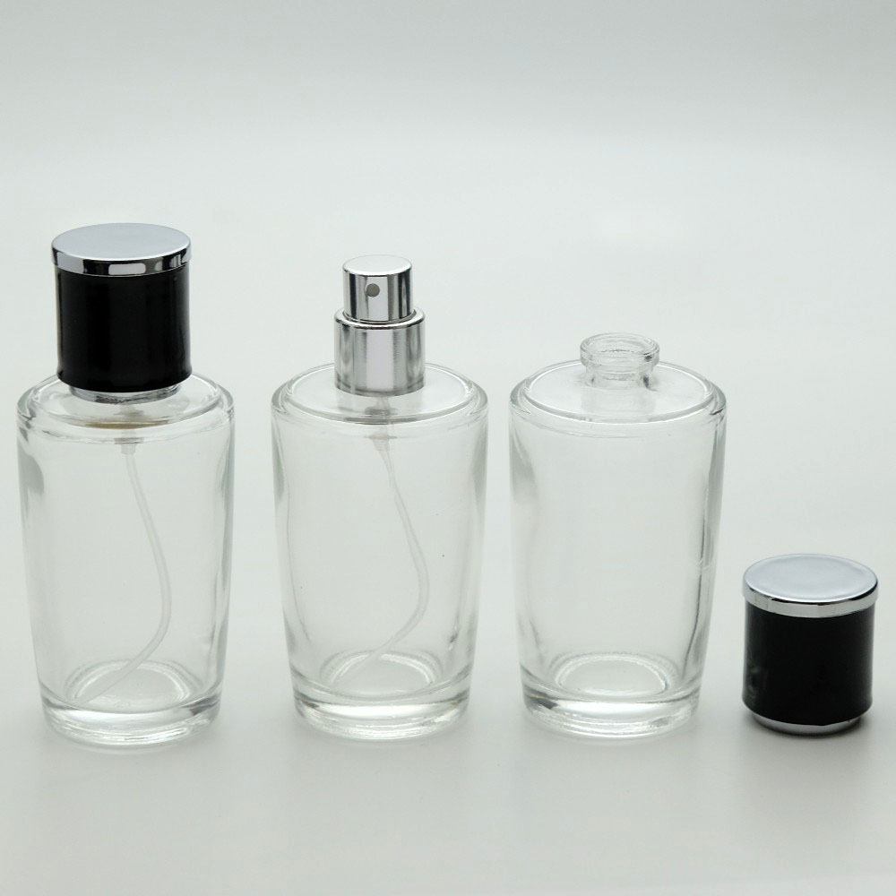 FSS-50 * 50 ml Konik Silindir Parfüm Şişesi Sıkma Ağızlı FSS-50 * 50 ml Konik Silindir Parfüm Şişesi Sıkma Ağızlı