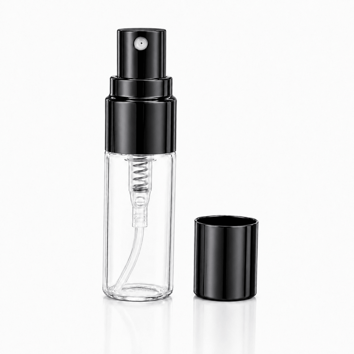 FTÇ-003-11 * 3 ML CAM TESTER ŞİŞE, VİDALI