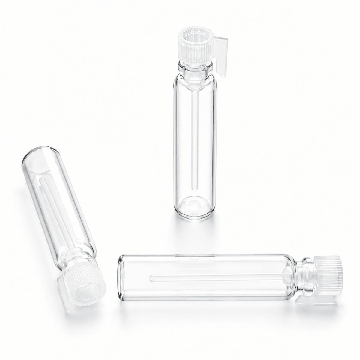 FTC-02 * 2 ml Çubuklu ve Tıpalı Tester Şişesi FTC-02 * 2 ml Çubuklu ve Tıpalı Tester Şişesi