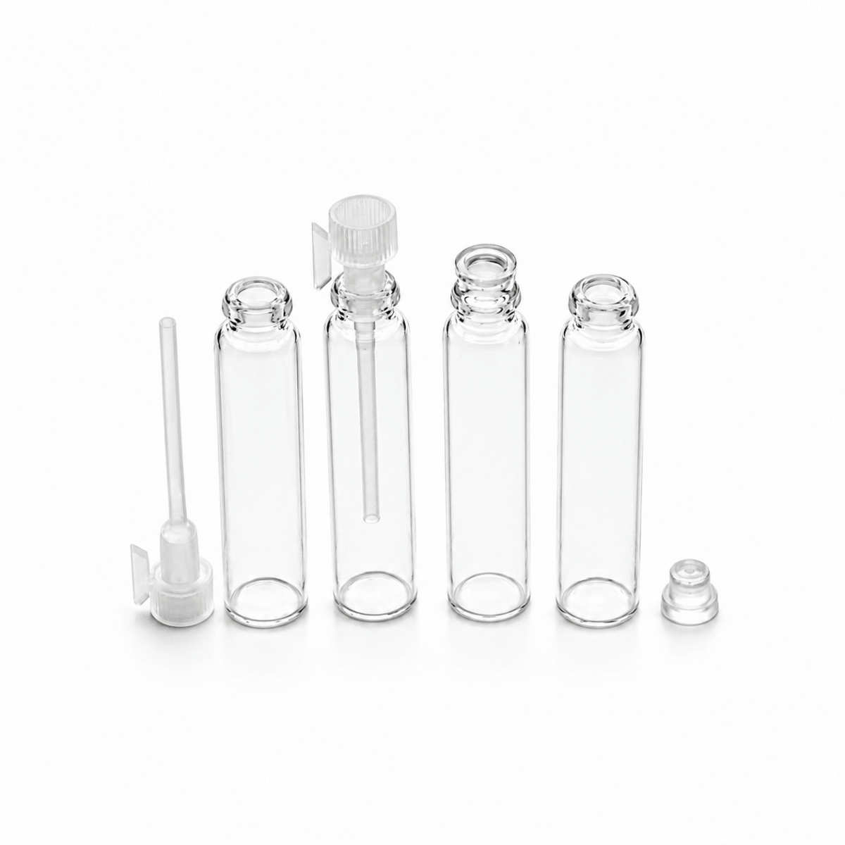 FTC-02 * 2 ml Çubuklu ve Tıpalı Tester Şişesi FTC-02 * 2 ml Çubuklu ve Tıpalı Tester Şişesi