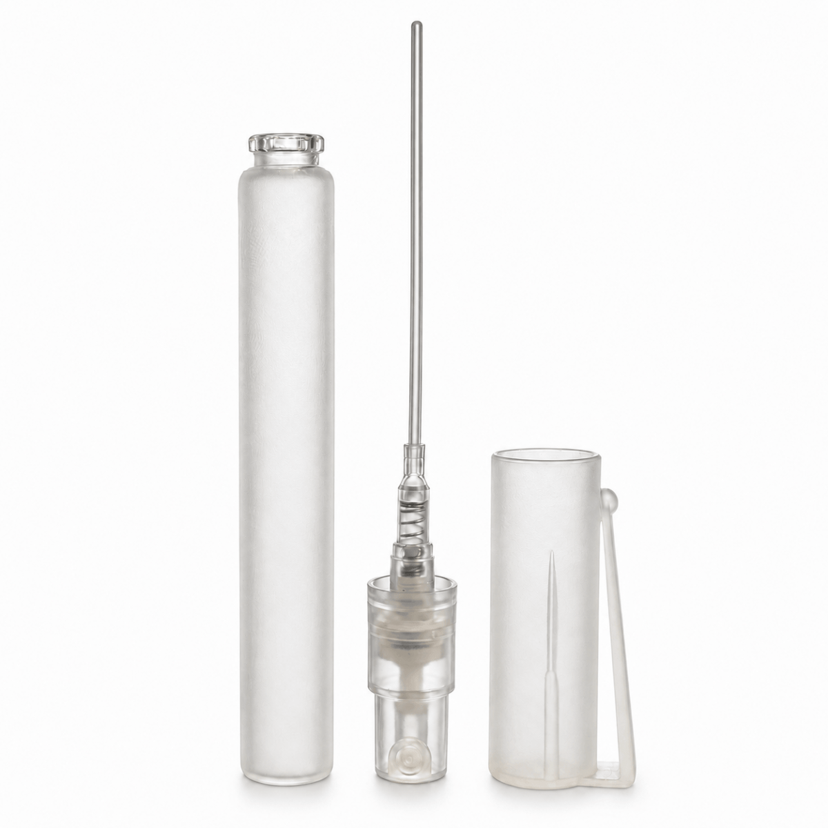 FTK-08 * 8 ml Buzlamalı Kalem Cam Şişe