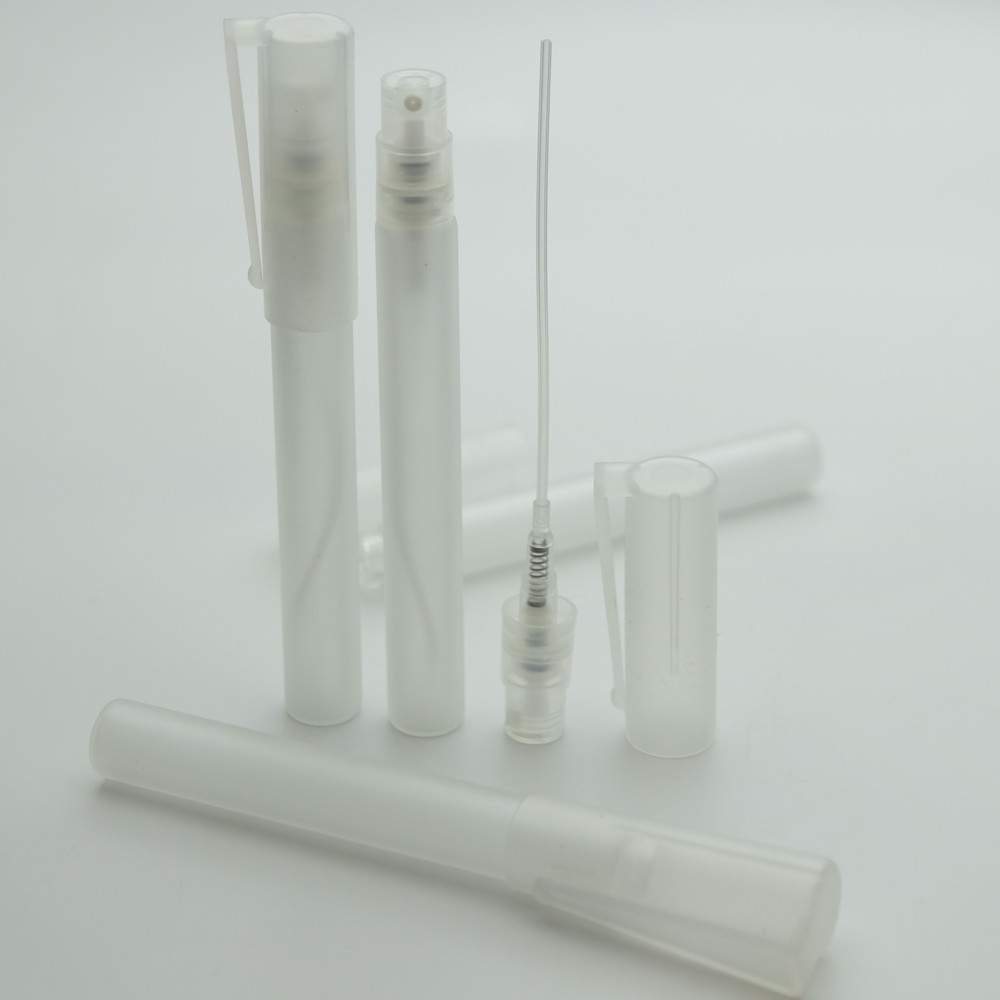 FTK-08 * 8 ml Buzlamalı Kalem Cam Şişe FTK-08 * 8 ml Buzlamalı Kalem Cam Şişe