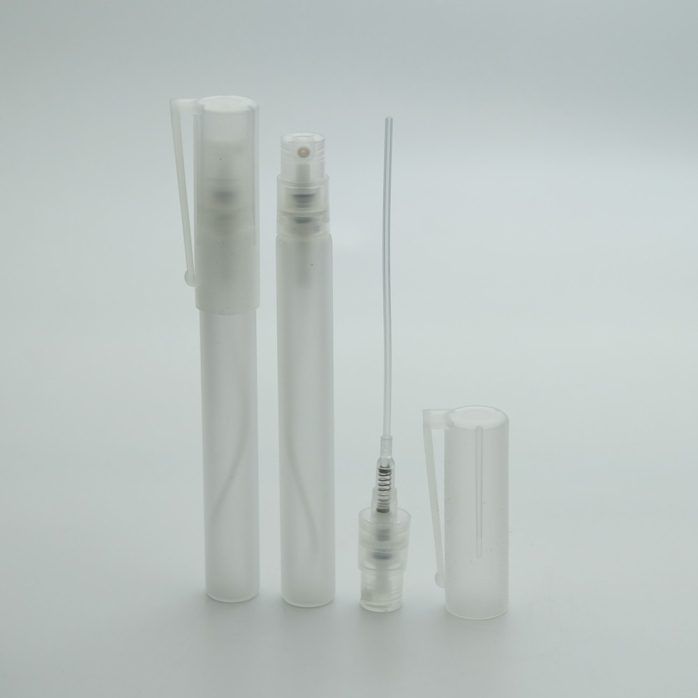 FTK-08 * 8 ml Buzlamalı Kalem Cam Şişe FTK-08 * 8 ml Buzlamalı Kalem Cam Şişe