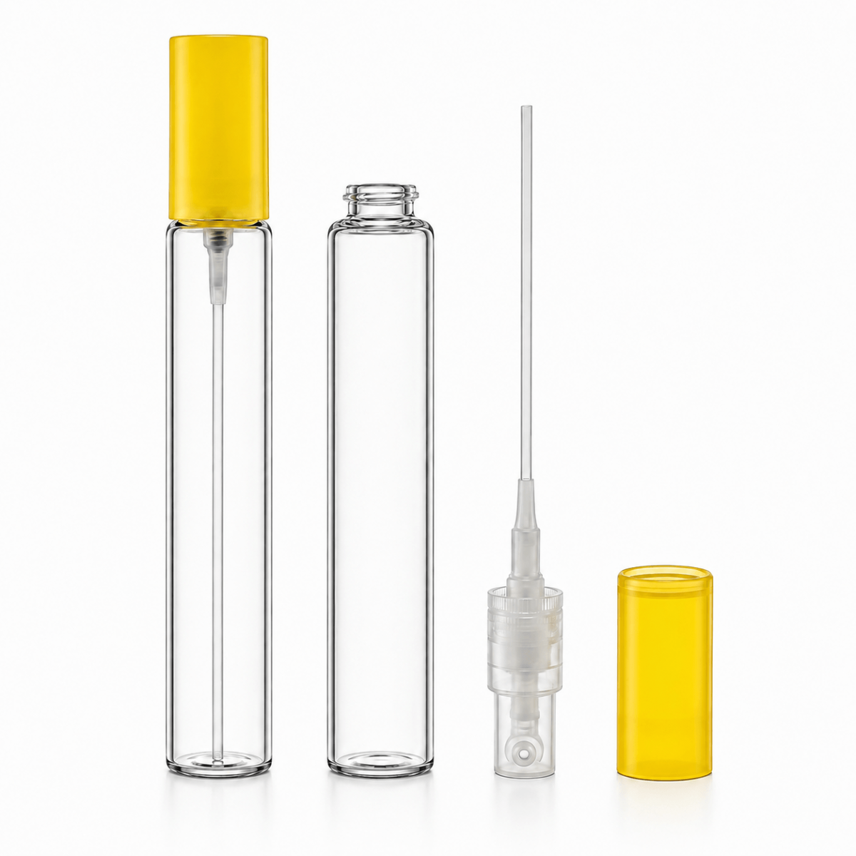 FTK-15 * 15 ml Şeffaf Kalem Parfüm Şişesi