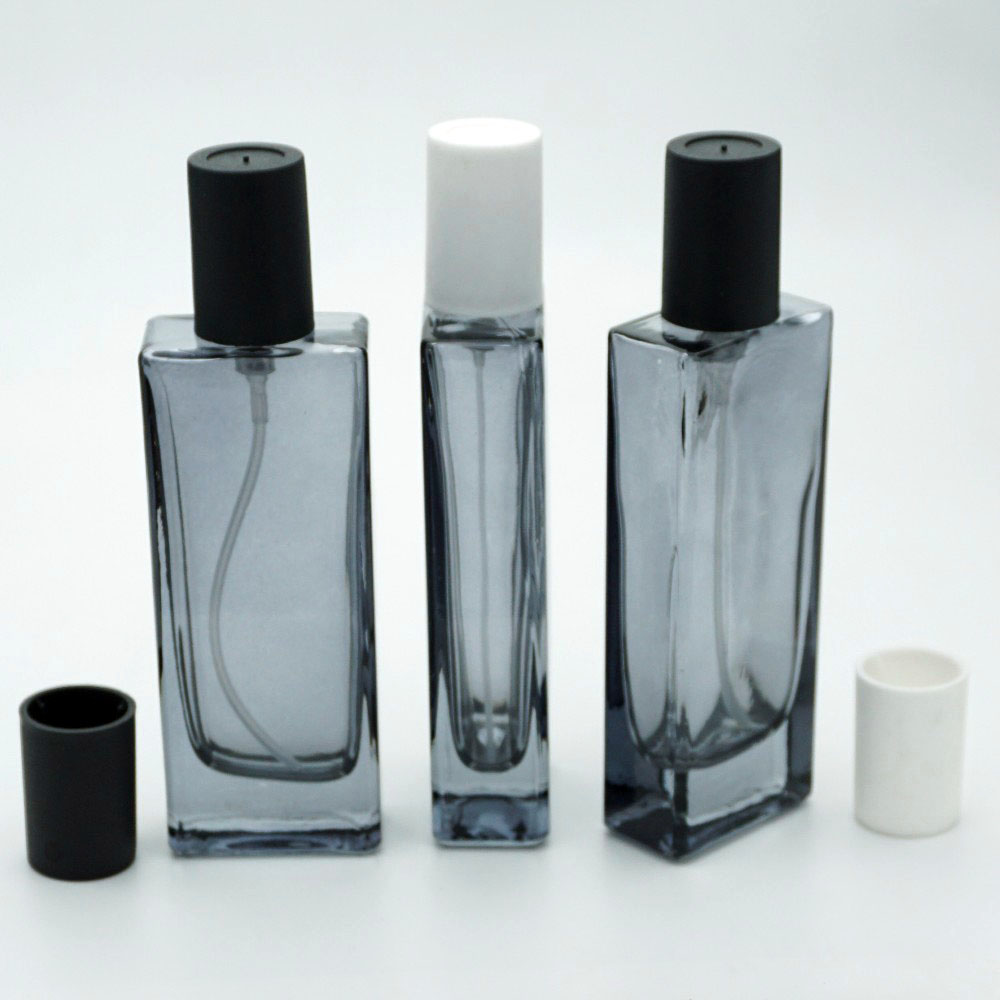 FTS-50*50 Ml. Siyah Boyalı Tower Model Parfüm Şişe FTS-50*50 Ml. Siyah Boyalı Tower Model Parfüm Şişe