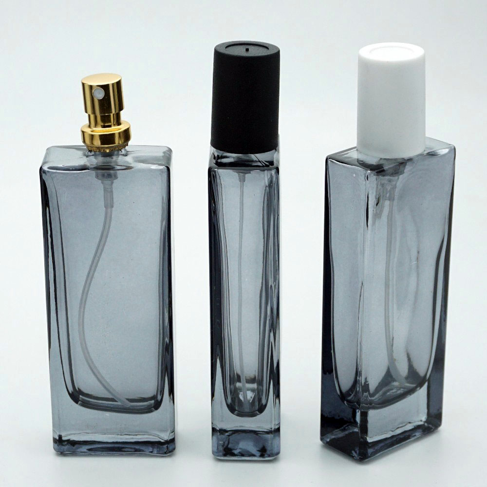 FTS-50*50 Ml. Siyah Boyalı Tower Model Parfüm Şişe FTS-50*50 Ml. Siyah Boyalı Tower Model Parfüm Şişe