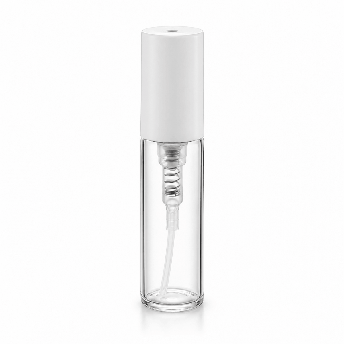 FTSK-03 * 3 Ml. Beyaz Plastik Kapaklı Spreyli Tester Cam Şişe FTSK-03 * 3 Ml. Beyaz Plastik Kapaklı Spreyli Tester Cam Şişe