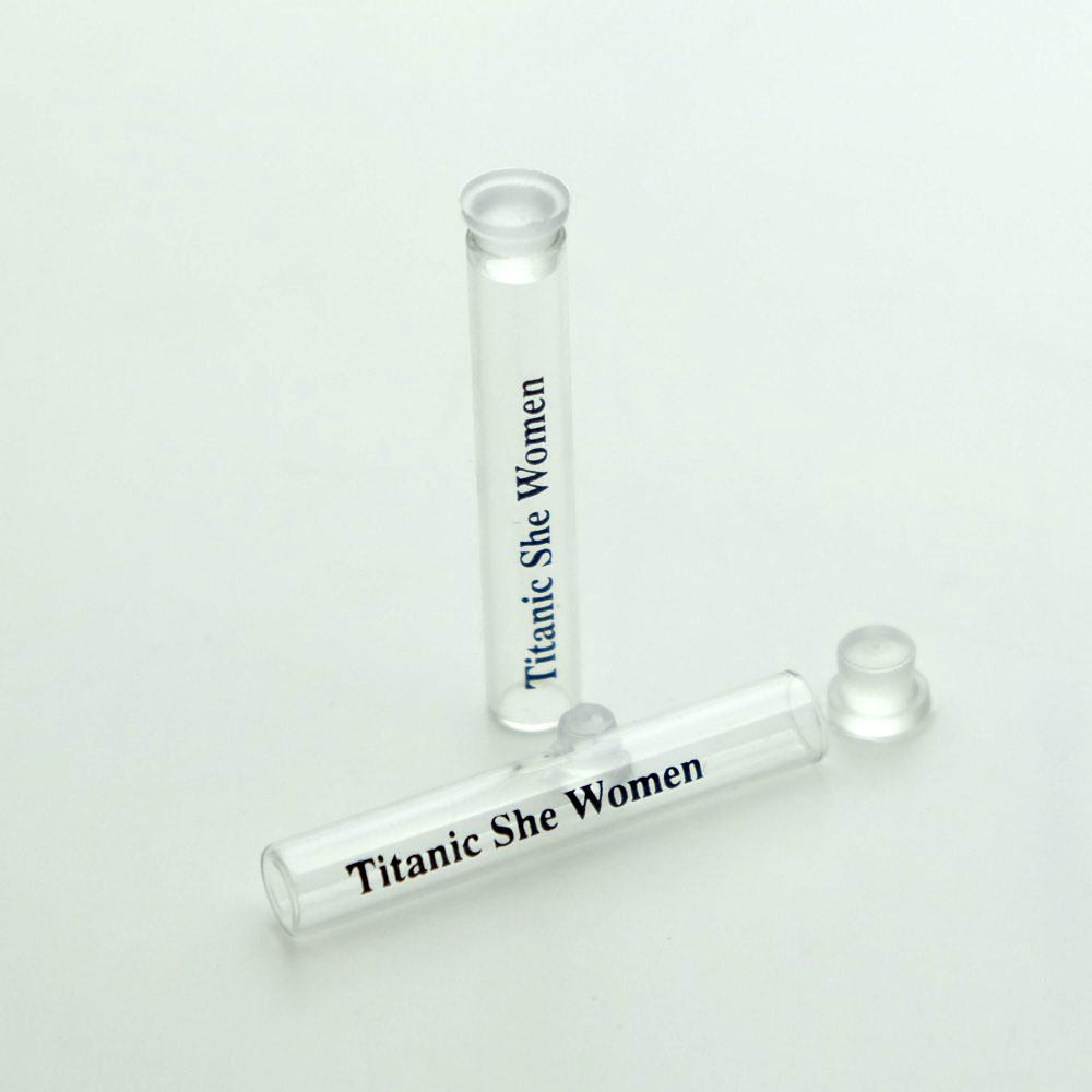 FTT-01 * 1 ml Tıpalı Cam Tester Şişesi (Baskılı) FTT-01 * 1 ml Tıpalı Cam Tester Şişesi (Baskılı)